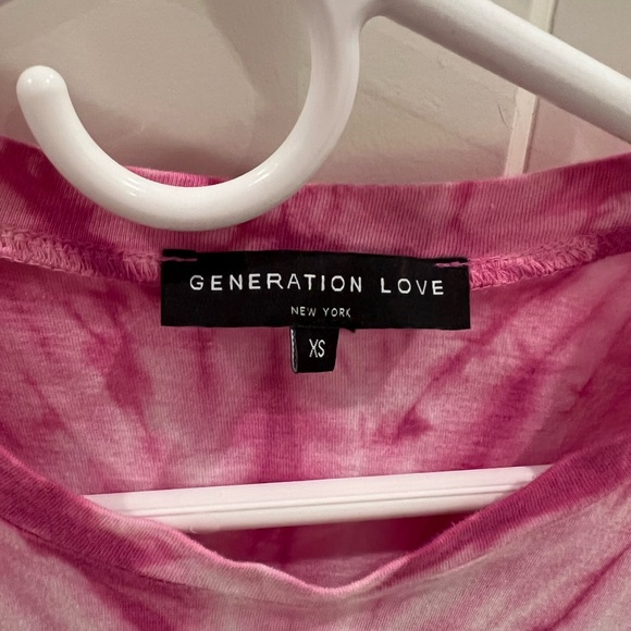 Generation Love Tracy Puff-Sleeve Tie-Dye Tee - Picture 3 of 6